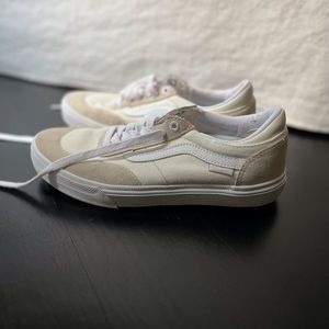Mens Vans Old SKool off white sneakers - skater shoes